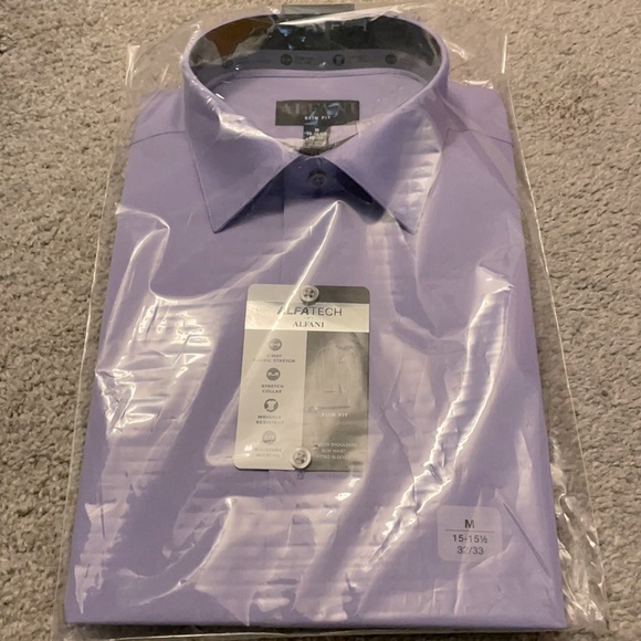 $15 DEAL INSIDE* ALFANI slim fit button up - Picture 1 of 5